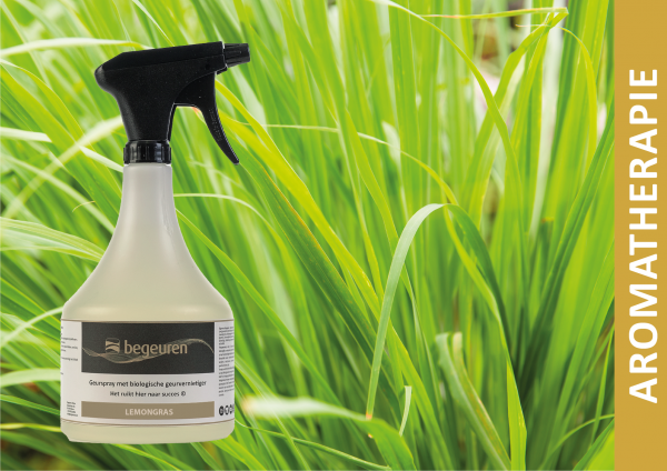 Geurspray Lemongrass 1000 ml Aromatherapie