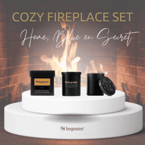 Geurkaarsenpakket "Cozy Fireplace"