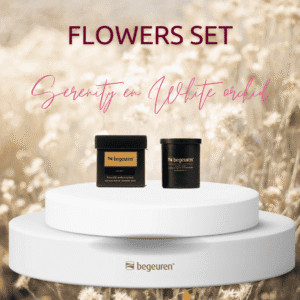 Geurkaarsenpakket "Flowers"